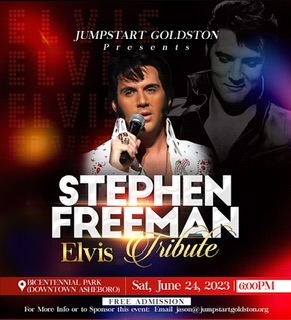 Stephen Freeman, Elvis Tribute presented by JumpStart Goldston