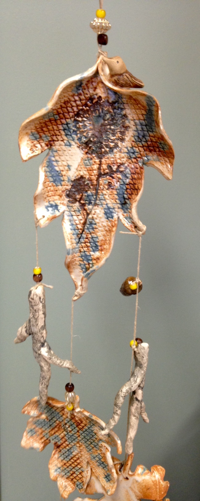 The Randolph Arts Guild offers Parent/Child Clay Wind Chime Class with Brooke Avery