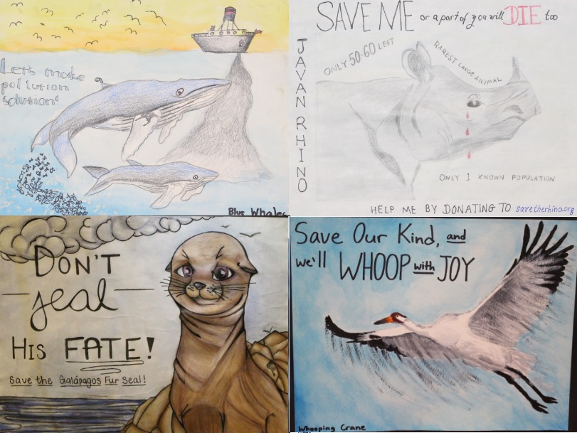 North Carolina Zoo Announces Endangered Species Poster Contest Winners