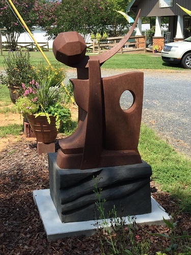 Carolina Bronze Sculpture Park Installs Second Sculpture
in Downtown Seagrove, NC