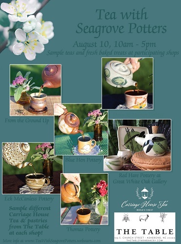 Tea with Seagrove Potters